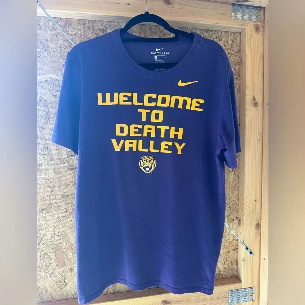 Nike Purple an Gold LSU Athletic Tee